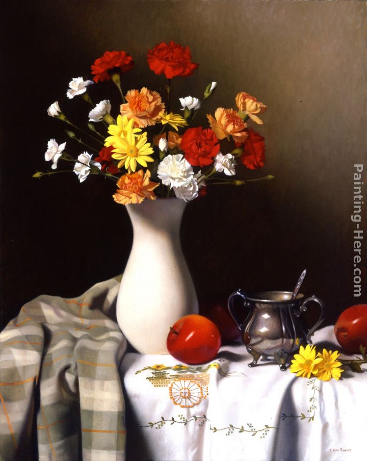 Mixed Bouquet painting - Kirk Richards Mixed Bouquet art painting
